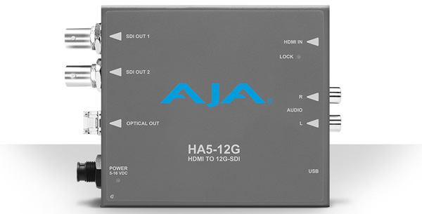 AJA HA5 12G T