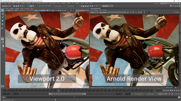 Autodesk 2019 Maya Arnold Updates