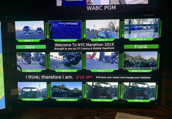 CPComms Marathon HD21 MonitoringWall