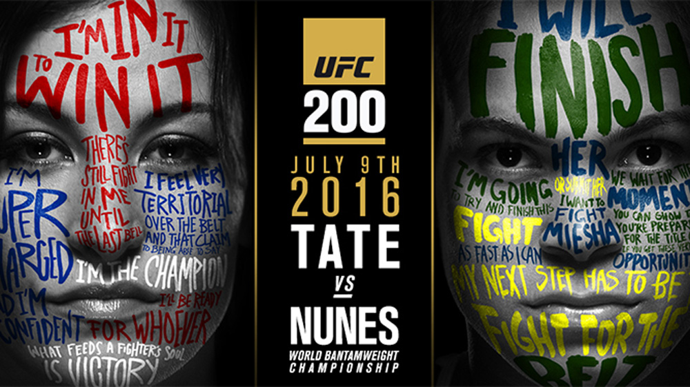 UFC200 TateNunes