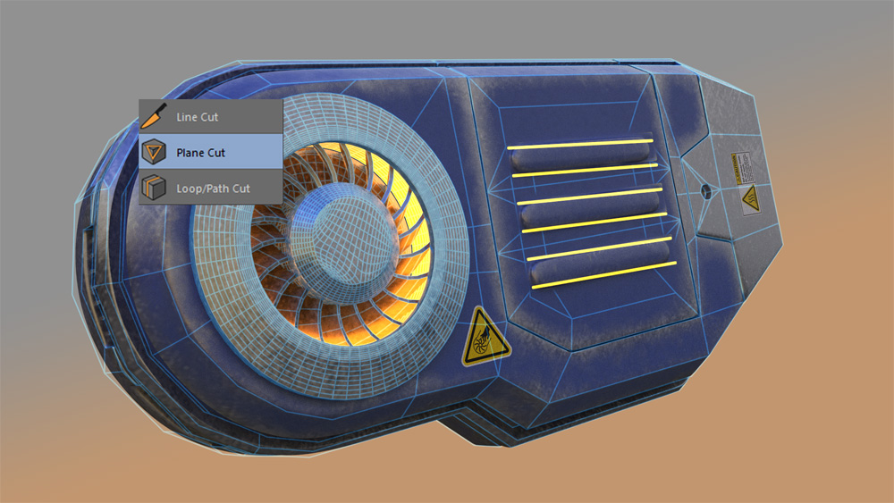 Maxon c4d r18 Plane wInsert