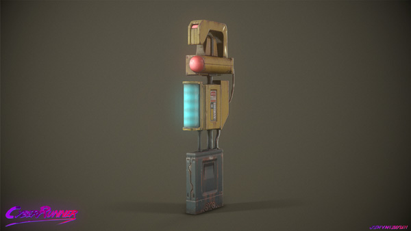 CyberRunner heroAsset bollard 4