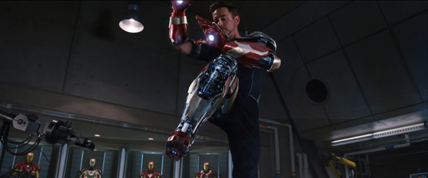 iron man mark 42 suit up