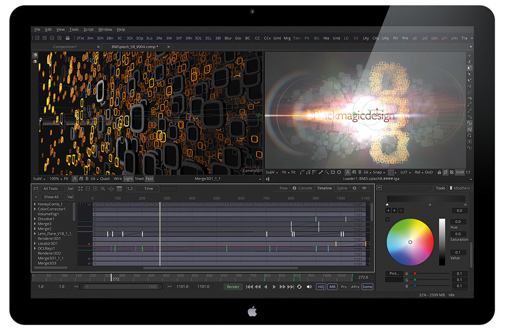 Blackmagic Fusion8 1