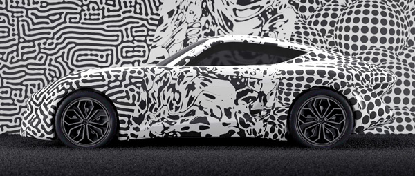 Allegorithmic car camo sticker