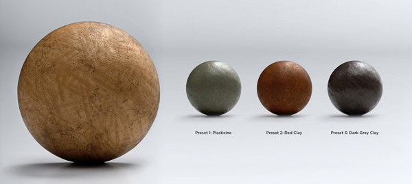 Allegorithmic clay foam materials