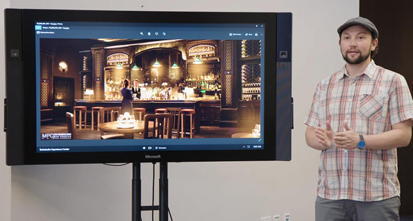 Technicolor virtual set