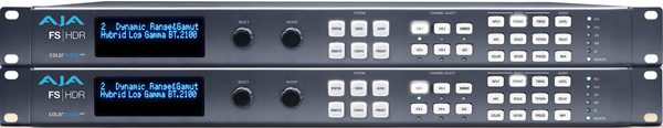 AJA fs hdr connections
