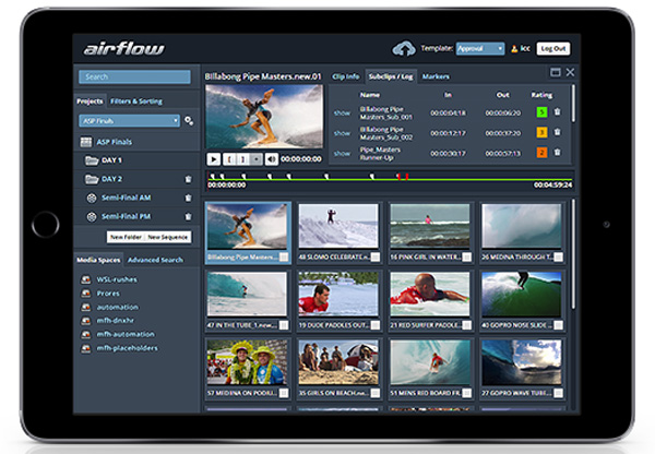 Editshare iPad Airflow