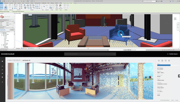 Chaos Cloud Revit