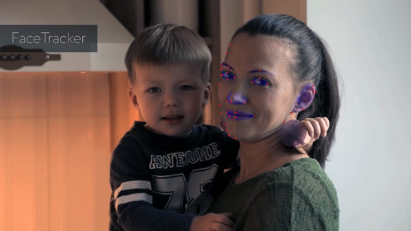 Keentools facebuilder tracker