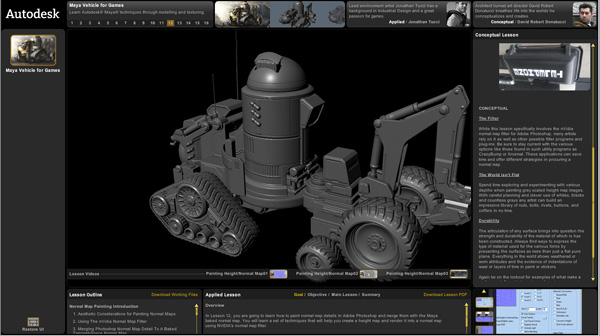 Autodesk Game Curriculum Teaches Development Pipeline