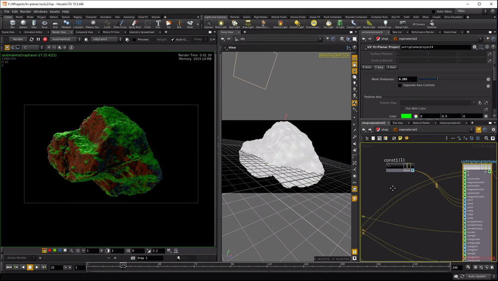 Houdini 15 5 texture