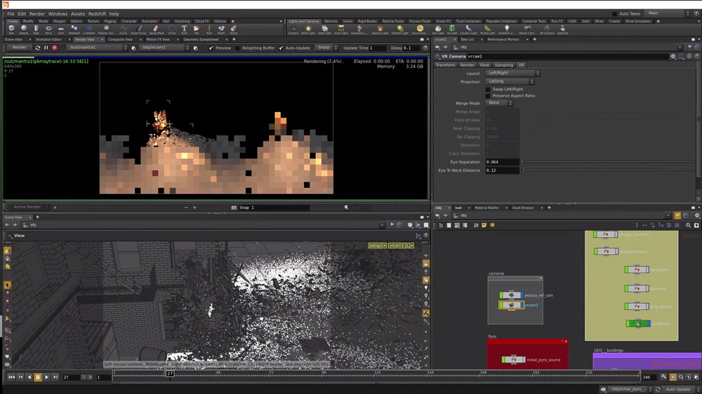 Houdini 15 5 vr