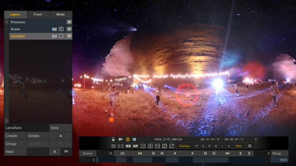SCRATCH VR Z Lensflare