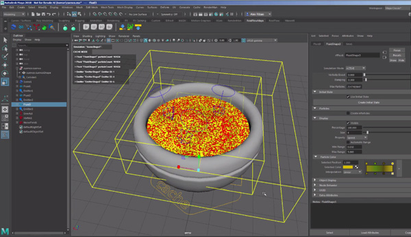 maya realflow