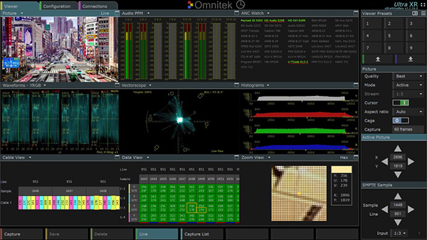 Omnitek ultra xr UI