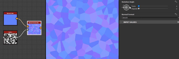 Substance engine normal vector rotation