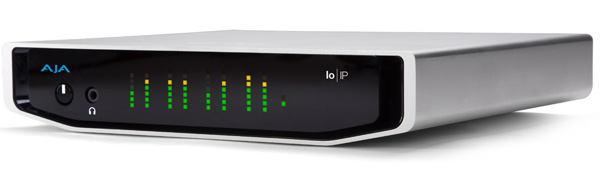 AJA Io IP front