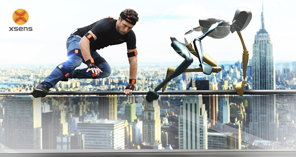 Xsens Motion Capture animate