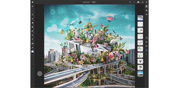 Adobe photoshop ipad1