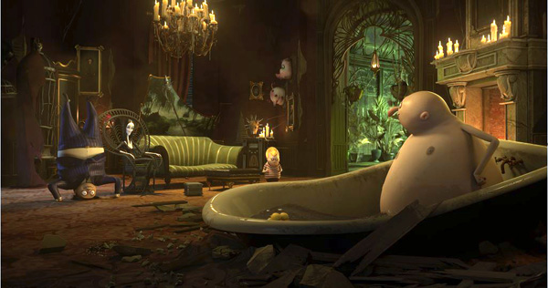 Cinesite addams bathtub