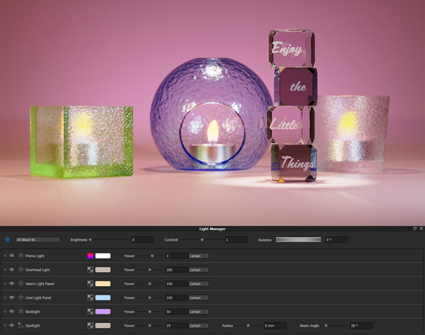 Keyshot 10 light manager