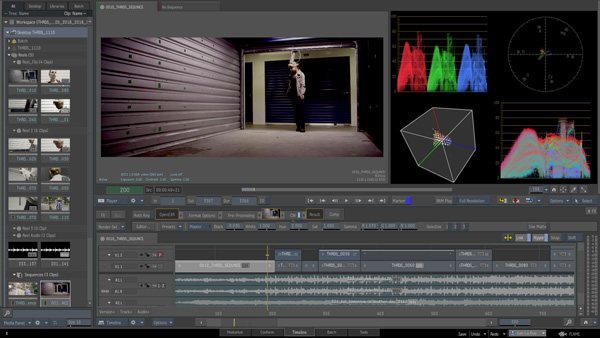 Flame 2018 3 HDR Waveform