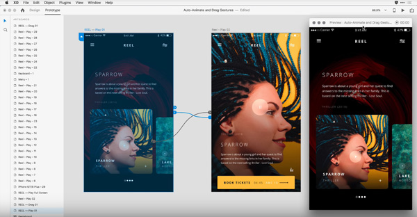 Adobe XDAuto Animate