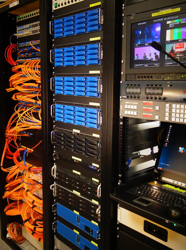 EditShare uwe server rack