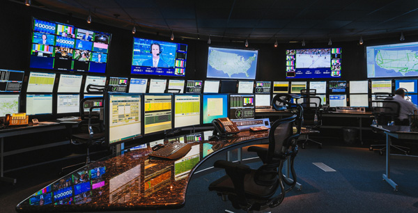 The switch tv noc control room