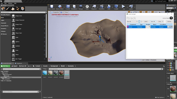 ftrack UE4 studio4