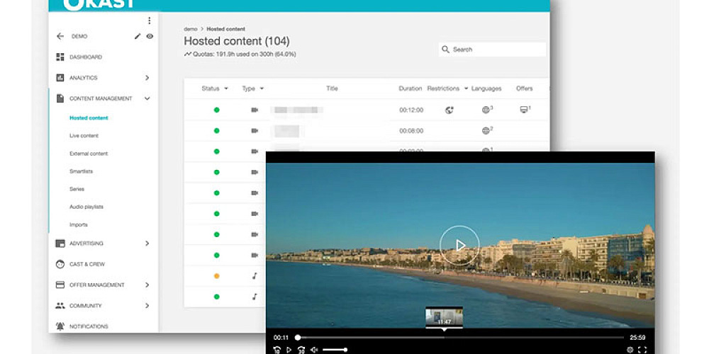 BCNEXXT OKAST player