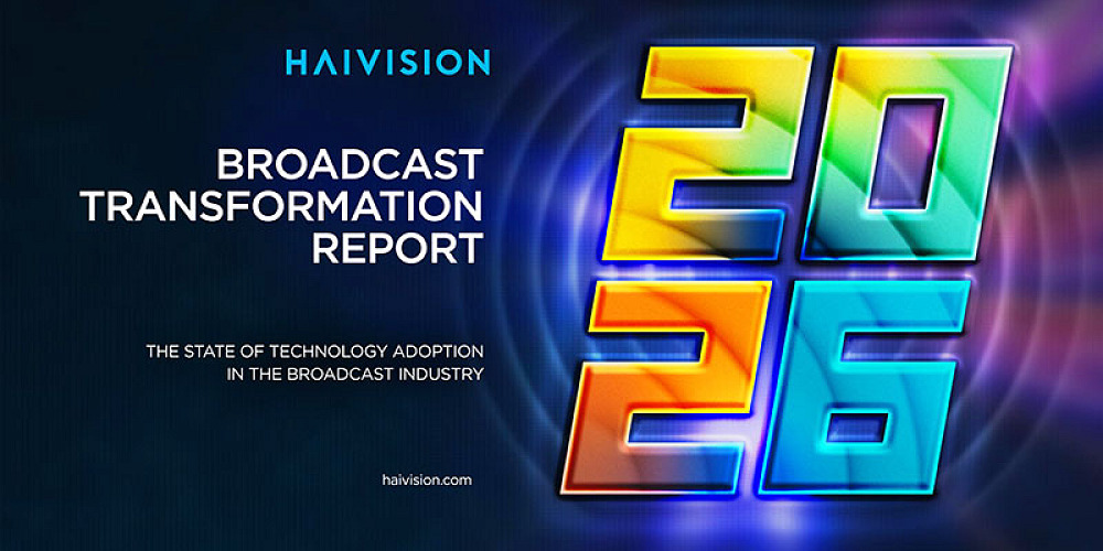 Haivision broadcast report 2026 press